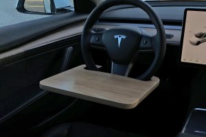Tesla Steering Wheel Tray Table